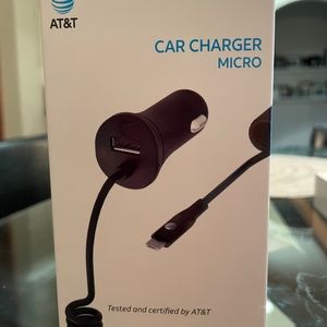BOGO 50% AT & T car charger micro NEW in box